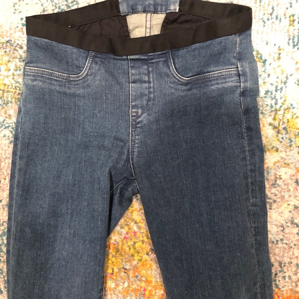 Helmut Lang Blue Low-Rise Skinny Jeans US 24